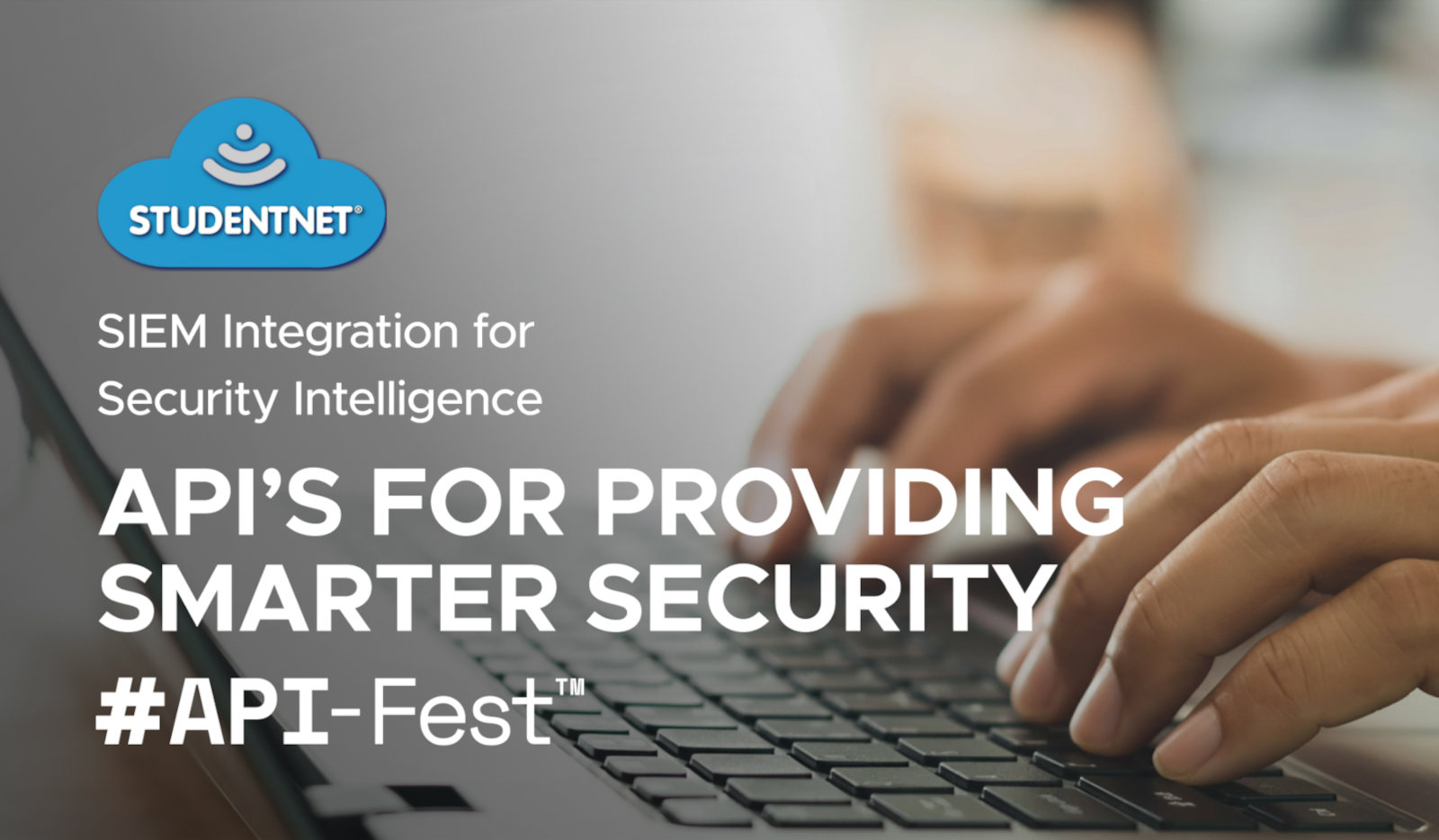 Image of hands and keyboard